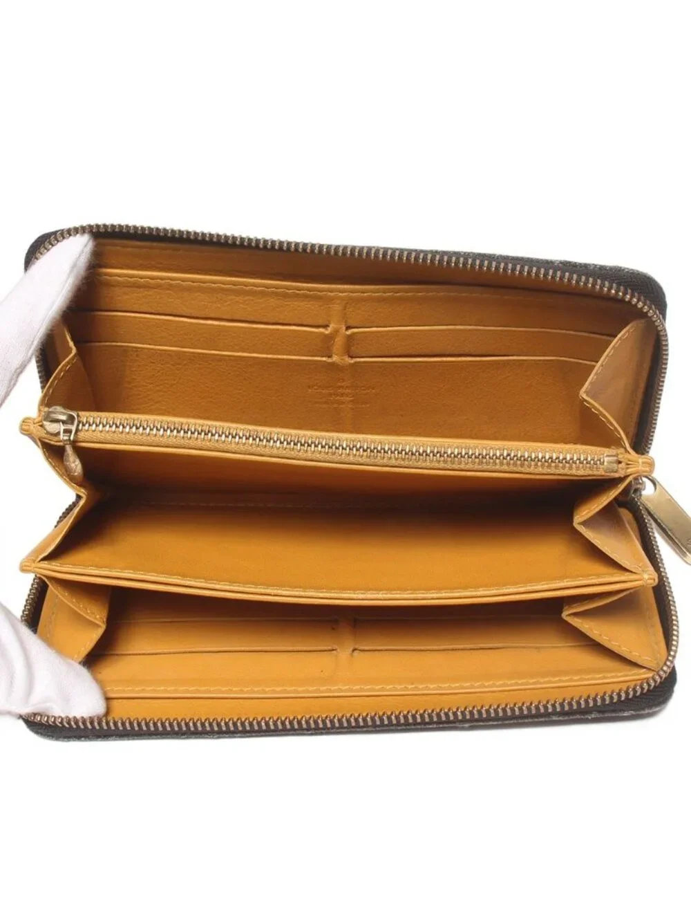 Louis Vuitton Zip Around Wallet Zippy Monogram Denim
